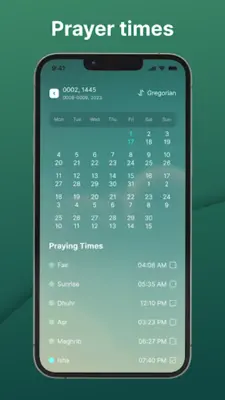 Muslim Azkar Prayer Times android App screenshot 4
